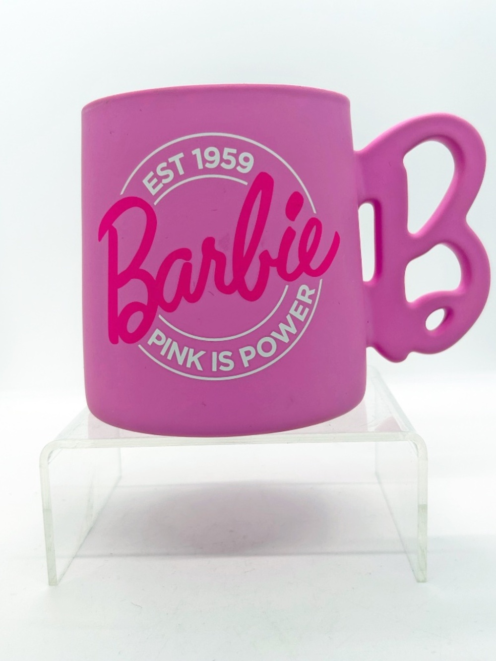 Barbie Pink is Power Est 1959 Ceramic Mug with B Handle